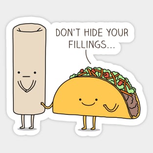 Burrito or Taco? Sticker